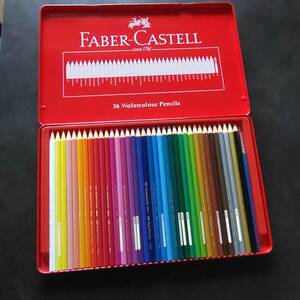 美品■FABER-CASTELL ファーバーカステル 色鉛筆 36色 