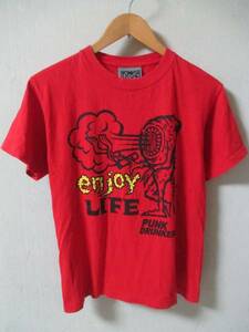 パンクドランカーズ PKDS enjoy LIFE Tシャツ Sサイズ