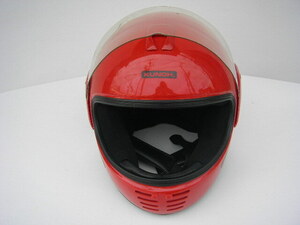 ☆クノー工業　赤　ヘルメット　Lサイズ　族ヘル　ヴィンテージ