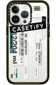 CASETiFY インパクトケース iPhone 13 Pro - Casetify - クリア ブラック