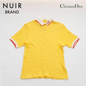 クリスチャンディオール Christian Dior ポロシャツ Size M スポーツ イエロー