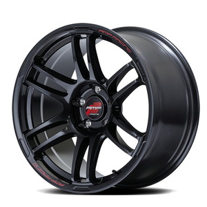 MID RMP RACING R26 (クリスタルブラック) アルミホイール1本 17×7.5J 5H PCD114.3 +48 4本購入で送料無料