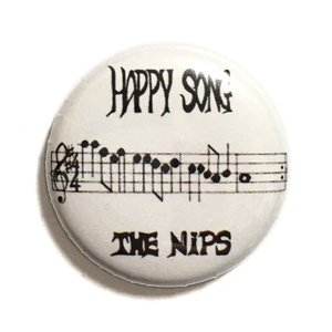 25mm 缶バッジ THE NIPS Nipple Erectors Happy Songs Power Pop パワーポップ Punk パンク Paul Weller ポールウェラー