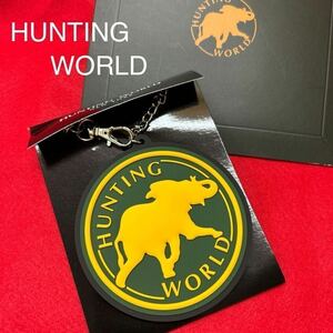 【未使用】ラバー製●ネームタグ★HUNTING WORLD