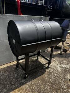 BBQ コンロ　バーベキューコンロ　ドラム缶　GWに！