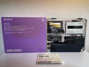 4166 SONY ソニー ウォークマン WALKMAN カセットプレーヤー カセットウォークマン vintage PORTABLE CASSETTE PLAYER wm-150