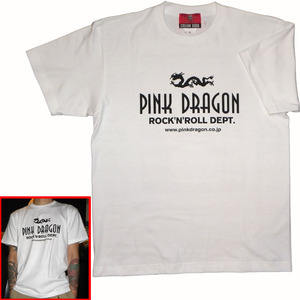 完売品　白・黒2枚セット　本店限定　クリームソーダ　PINK DRGON　ロゴマーク　 Tシャツ　Mサイズ　新品未開封　ピンクドラゴン