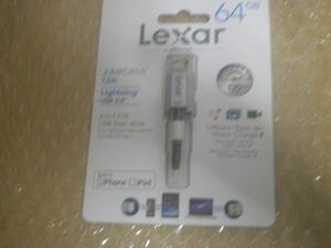 64GB USB MEMORY LEXAR JumpDrive C20i USb3.0 NO２