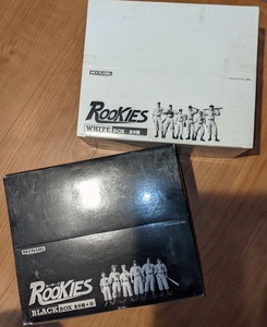 ユニオンクリエイティブ製 NEXT LABEL ROOKIES ブラック・ホワイト 各1箱12個入り 2箱セット ルーキーズ