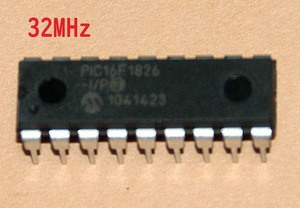Microchip PIC16F1826-I/P 32MHz PDIP-18 5個　-BOX116-15