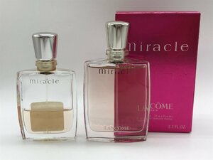 ■【YS-1】 香水 ■ ランコム LANCOME ■ ミラク オードパルファム 30ml 50ml ■ MIRACLE EDP 2本セット まとめ 【同梱可能商品】K■