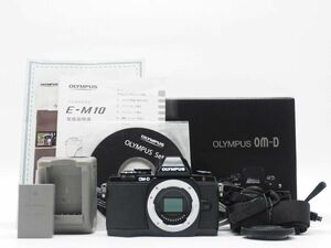 オリンパス Olympus OM-D E-M10 Digital Camera Black Body 元箱 [新品同様] #Z1414A