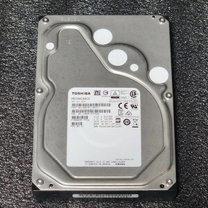 【送料無料】TOSHIBA MD04ACA400 4000GB/4TB 3.5インチ内蔵HDD 2016年製 フォーマット済み 正常品 PCパーツ 動作確認済