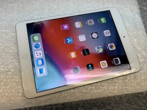 DX539 iPad mini 第2世代 Wi-Fiモデル A1489 シルバー 16GB ジャンク ロックOFF