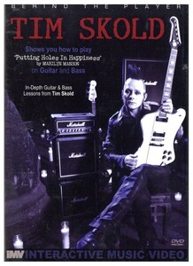 即決・送料無料(2点で )◆ティム・スコルド Tim Skld◆Behind the Player: Guitar & Bass [DVD]◆マリリン・マンソン(a4447)