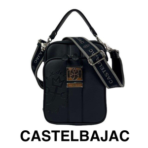 カステルバジャック　CASTELBAJAC　2WAYショルダーバッグ　ショルダー　可愛いバッグ　　052103-3　クロ