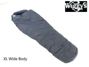 【米軍放出品】Wiggys 寝袋 シュラフ スリーピングバッグ 収納袋付き マミー型 軽量 キャンプ アウトドア (140) XC14EK#24