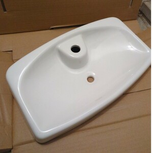 簡易水洗　便器　アサヒ　サンクリーン　TAF450RLWの部品①　手洗い用フタ