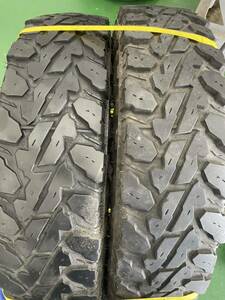 ヨコハマ ジオランダー GEOLANDAR G003 MT M/T 6.50R16 6.50-R16 2本セット 中古 タイヤ 中古タイヤ ジムニー JB23 JB64などに 