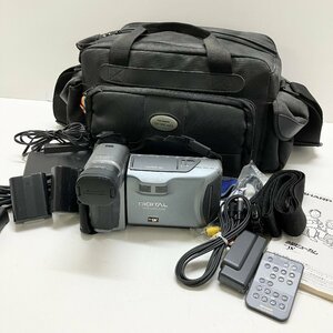 ◆【ジャンク品】SHARP シャープ VL-DH4000 デジタルビューカム デジタルビデオカメラ 日本製 一部備品付き 現状品 (E4)N/S60409/3/3.4