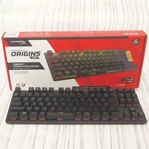 f002l A3 Kingston HyperX Alloy Origins Core HX-KB7RDX-JP レッド 赤軸 キーボード 動作品