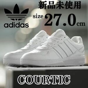 1円〜 新品 正規品 27cm アディダスオリジナルス レザー シューズ コーティック adidas originals Courtic ビンテージ調 スニーカー 靴