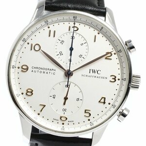 IWC IWC SCHAFFHAUSEN IW371401 ポルトギーゼ クロノグラフ 自動巻き メンズ _802046