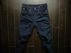 【Sale】G-STAR RAW♪STAQ 3D TAPERED♪ジースター♪立体裁断♪3D♪リップル加工♪W28 L32♪D02036 8291 1241