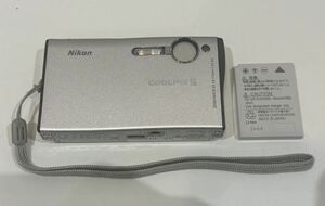 ☆【動作確認済み】ニコン NIKON デジタルカメラ COOLPIX S6 クールピクス シルバー 