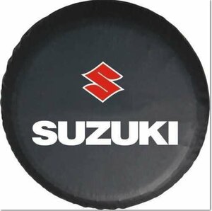 新品 海外仕様 スズキ SUZUKI ロゴ スペアタイヤカバー 自動車汎用R14/R15/R16/R17 ジムニー JB23 JB64 JA11 JB31 JB33 JB43 JB72 JB74