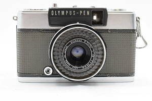OLYMPUS オリンパス PEN EES-2 シルバーボディ モカカラー フィルムカメラ コンパクトカメラ (t4031)