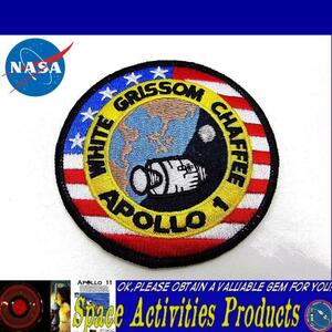New★ NASA ★アポロ1号ミッション★ワッペン