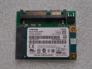 ★mSATA→SATA アダプター（新品）とmSATA SSD 128GB（中古）のセット！