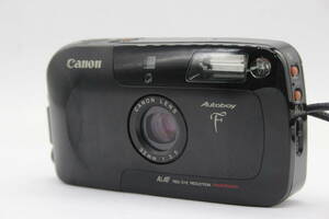 【返品保証】 キャノン Canon Autoboy F ブラック 32mm F3.5 コンパクトカメラ s9780