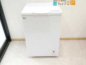 【神奈川横浜店 店舗渡し限定 Undeliverable】Haier ハイアール 2021年製 上開き式 ノンフロン電気冷凍庫 JF-NC103F-1 未使用