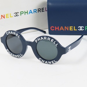 77857CHANEL シャネル 新品同様美品 アイウェア ココマーク カプセルコレクション ファレル ウィリアムス コラボ サングラス