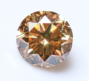 【１００円～】1.316ｃｔ！天然ダイヤ FANCY BROWN（ナチュラルカラー）SI1