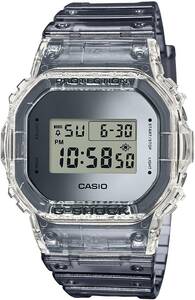 【新品】カシオ　Gショック　DW-5600SK-1JF　スケルトン　ブラック　