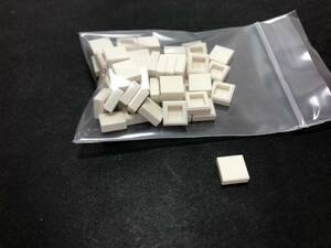 【新品未使用】レゴ　LEGO　タイル　1x1 ホワイト　白　50枚　１×１