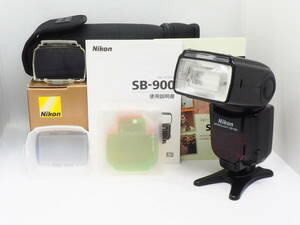 ■美品■ ニコン Nikon SB-900 SPEED LIGHT スピードライト ストロボ　《 付属品充実 元箱 》 #02058451