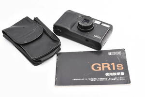 RICOH リコー GR1S コンパクトフィルムカメラ ブラック (t1661)