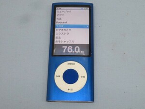 16GB◇◇Apple iPod nano A1320 第5世代 デジタルオーディオプレーヤー アイポッド ナノ 動作品 USED 93558◇◇