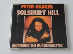 Peter Gabriel / Solsbury Hill (& Full Length Live,Moribund The Burgermeister) MAXI CD VIRGIN UK CDF33 89年NIMBUSマスタリング