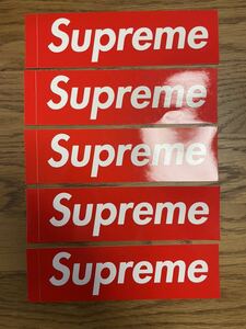 【5枚セット】 supreme sticker シュプリーム ステッカー 2021ss spring summer 春夏 新作 boxlogo ボックスロゴ シール