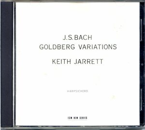 ECM NEW SERIES 1395 / 独盤 / Keith Jarrett / J.S.Bach:Goldberg Variations / 839 622-2 / ジャケ経年黄ばみ・しみ有