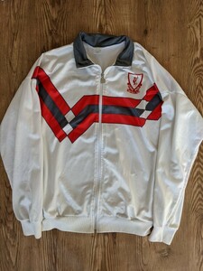 オリジナル!! 英国製 80s adidas LIVERPOOL ジャージ L トラックジャケット フランス イギリス ヴィンテージ アーカイブ ATP リバプール