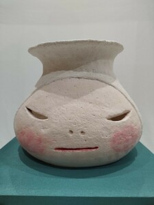 【模写】奈良美智 Yoshitomo Nara Untitled Ceramic 20 x diam. 