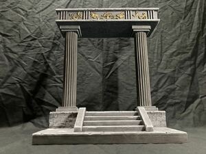 神殿A ジオラマベース　ハンドメイド　ジオラマ完成品
