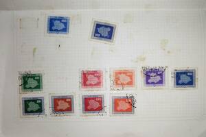 中華民国の古い切手に成ります。/光復大陸/（A1中華民国切手１１） 中華民国台湾明信片