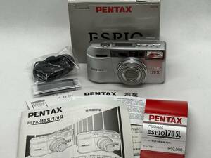 通電確認済み PENTAX ペンタックス コンパクトフィルムカメラ ESPIO 170SL 即決